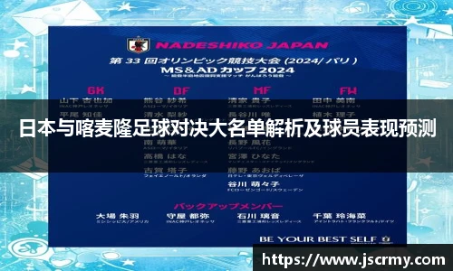 日本与喀麦隆足球对决大名单解析及球员表现预测